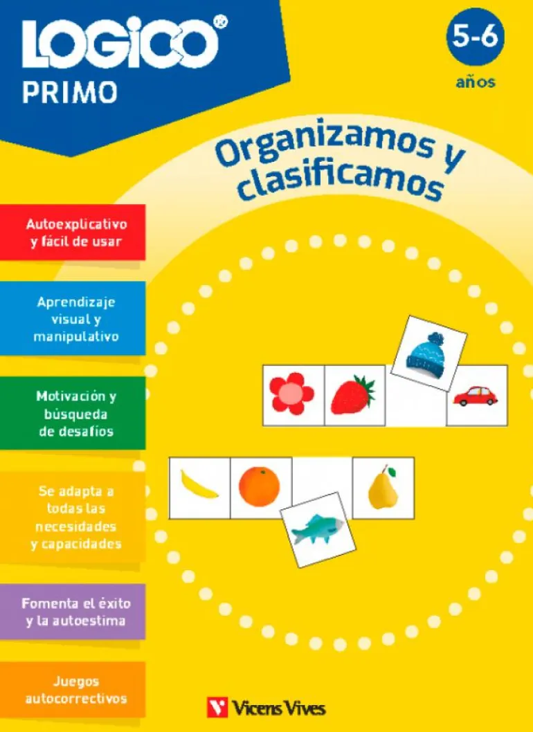 Logico Primo: Organizamos y clasificamos (5-6 años