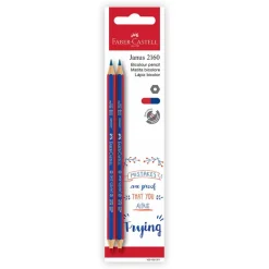 Lápiz bicolor 2 unidades Faber Castell 2160