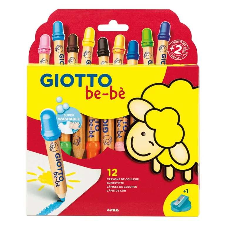 Lápiz color Giotto Bebé 12 colores
