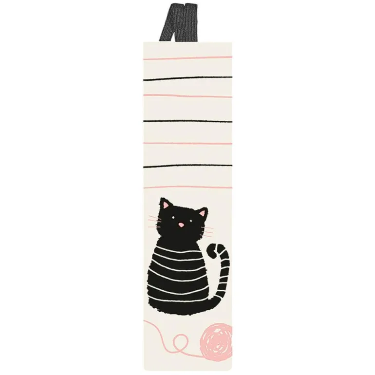 Marcapáginas gato miau