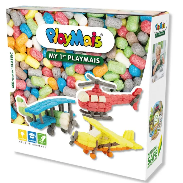 Mi primer Playmais de maíz aviones