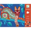 Mosaicos gato y tortuga