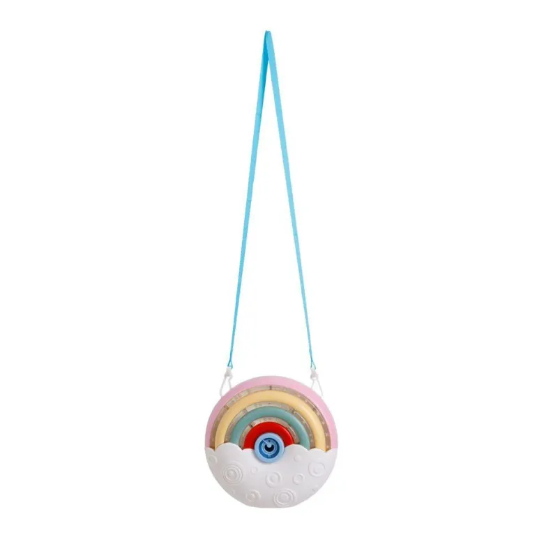 Máquina de pompas Rainbow con botella de 100ml.