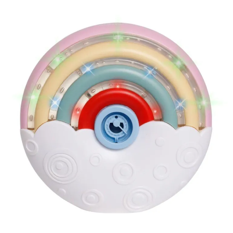 Máquina de pompas Rainbow con botella de 100ml.