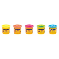 Pasta de modelar 5 colores neón 110gr Blandiver