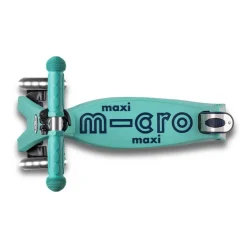 Patinete Maxi Micro Deluxe Eco Led menta
