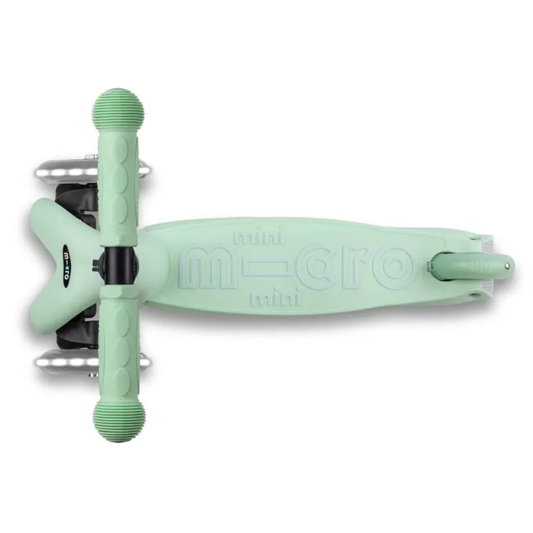 Patinete Micro Mini 4en1 Deluxe LED menta Mini2Grow
