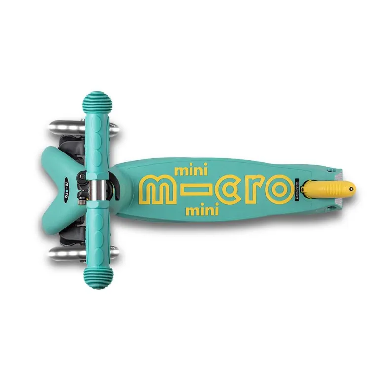 Patinete Mini Micro Deluxe Eco Led menta