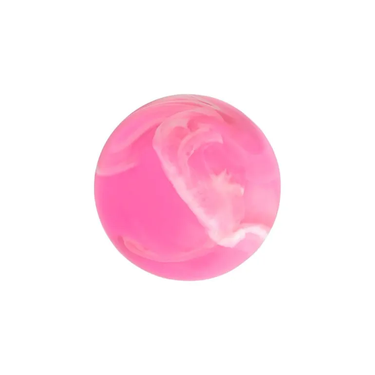 Pelota de goma galaxia brilla en la oscuridad
