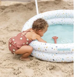 Piscina hinchable White terrazzo 100cm.