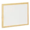 Pizarra blanca 60x90cm. con marco de madera