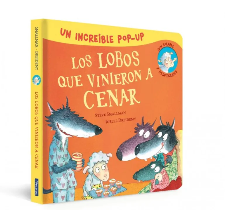 Pop-Up de Los lobos que vinieron a cenar (La ovejita que vino a cenar. Libro Pop
