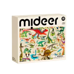 Puzzle dinosaurios 126 piezas