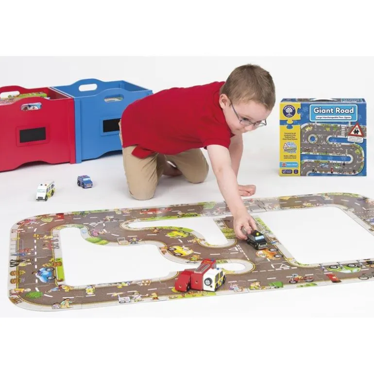 Puzzle gigante suelo Giant Road 20 piezas