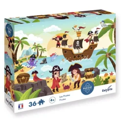 Puzzle piratas 36 piezas Calypto