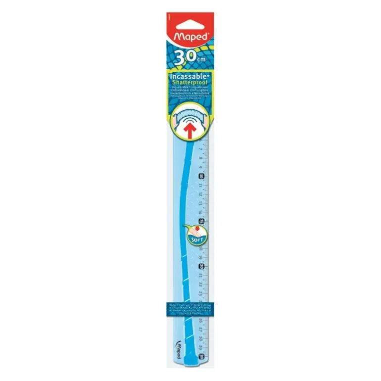 Regla flexible 30 cm. Maped