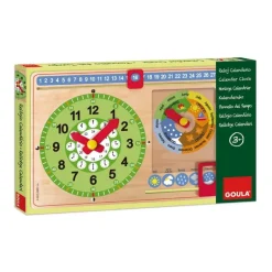 Reloj calendario en castellano