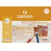 Set 10 láminas de dibujo A4 sin recuadro 130gr. Basik Canson