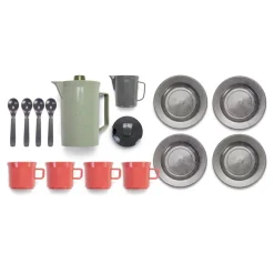 Set de café Eco Green Bean 17 piezas (Colores surtidos)