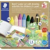 Set de dibujo Noris junior 6 ceras de colores, lápiz y librito de actividades