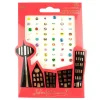 Set nail stickers superhéroes