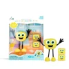Set personaje Alex y 2 cubos amarillos con luz Glo Pals