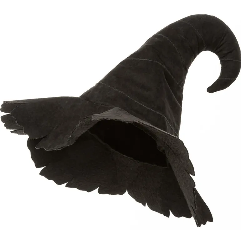 Sombrero de bruja negro