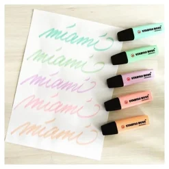 Stabilo Boss marcador mini 6 colores pastel