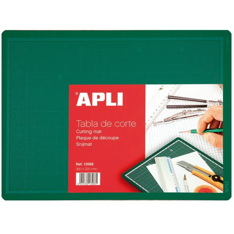 Tabla de corte A4 verde