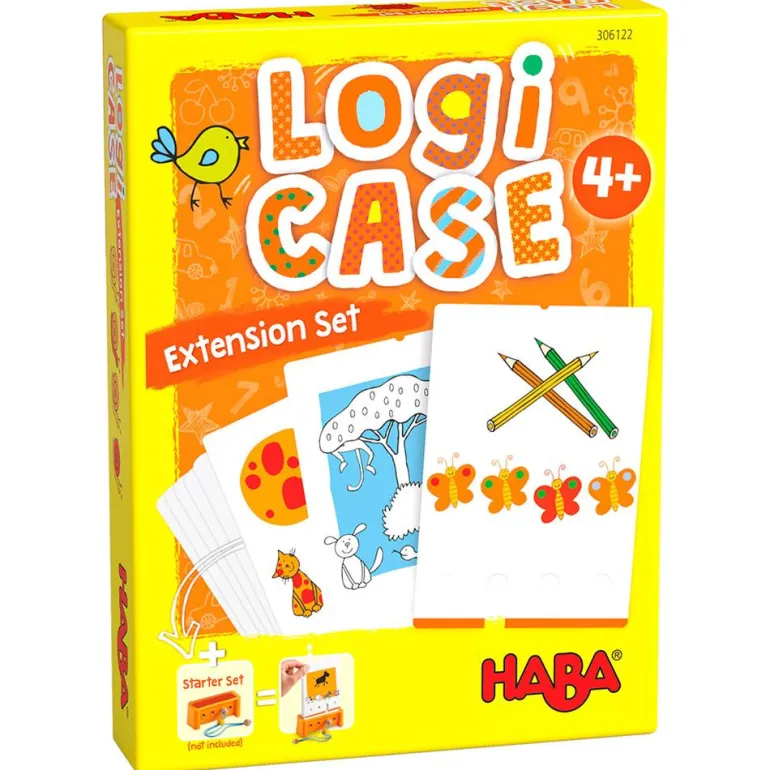 Tarjetas ampliación animales Logic Case 4 años