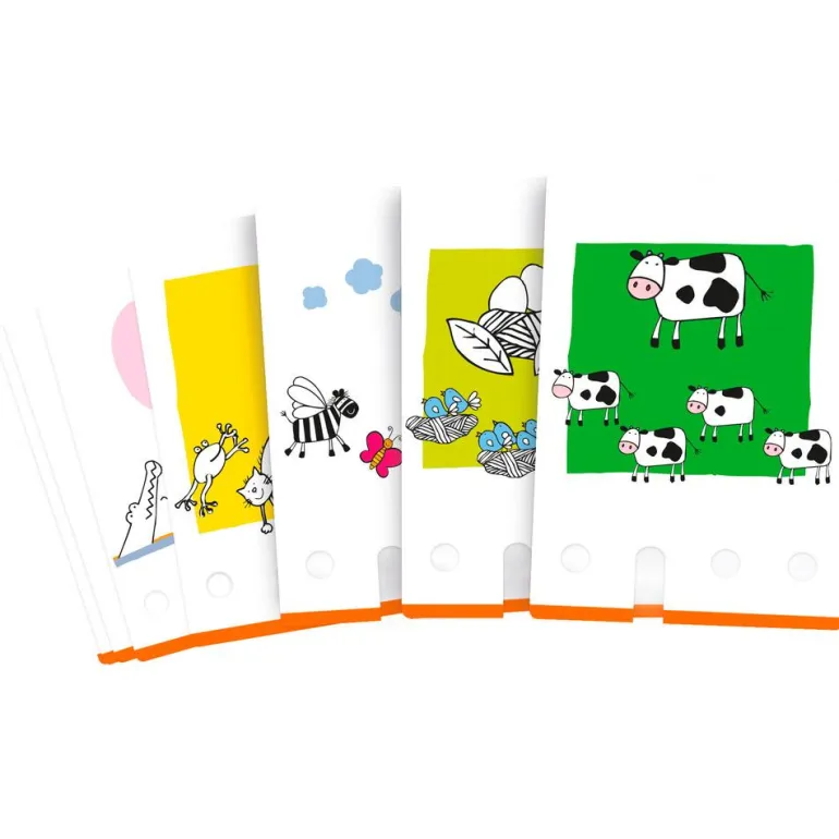 Tarjetas ampliación animales Logic Case 4 años