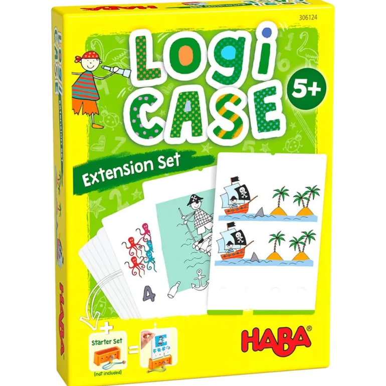 Tarjetas ampliación piratas Logic Case 5 años