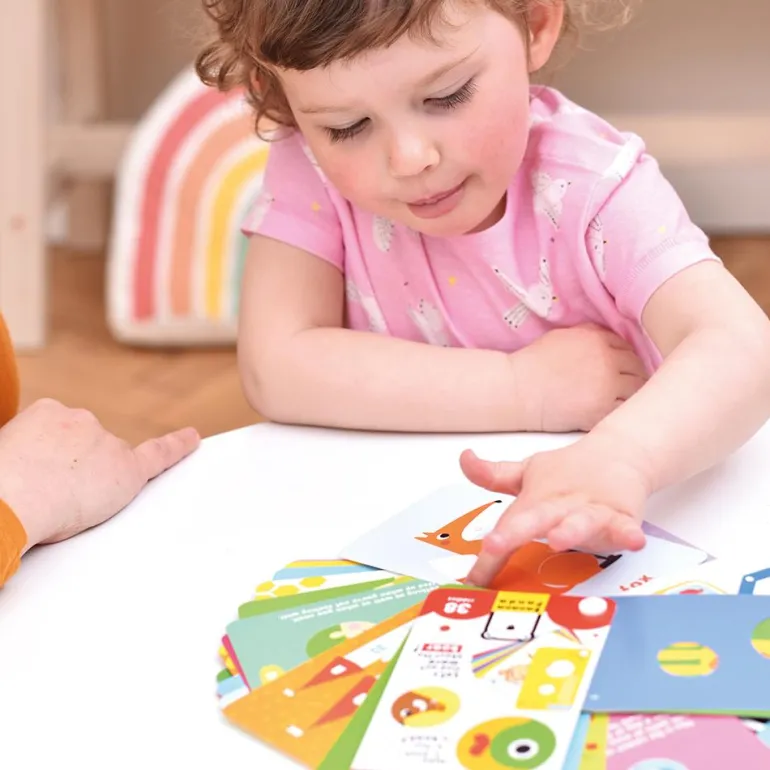 Tarjetas en inglés Peek a Boo Riddles advanced