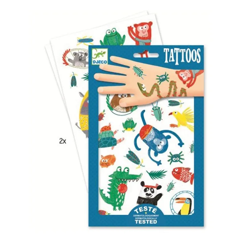 Tatuajes hocicos (set 2 hojas)