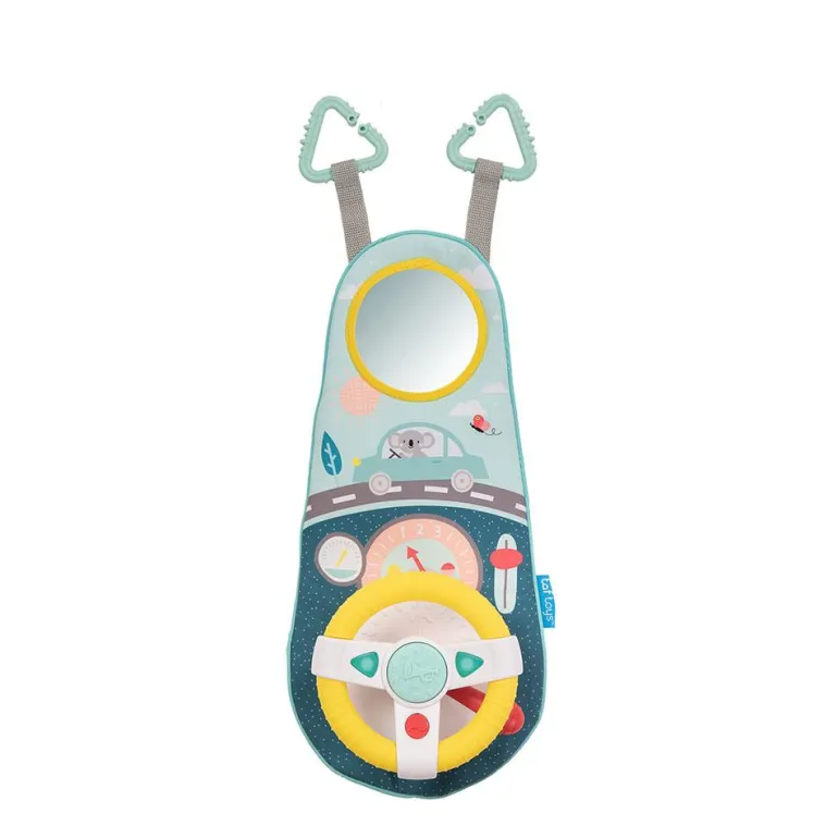 Volante koala con luces y sonido para coche