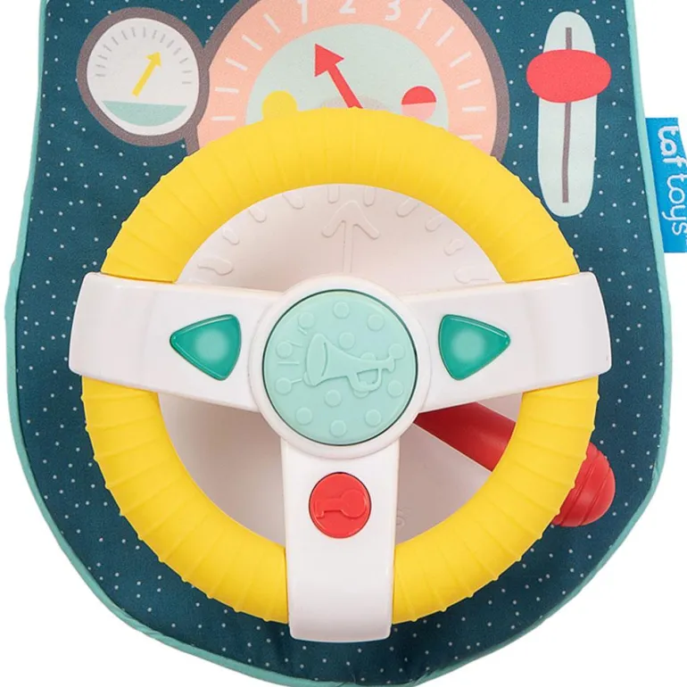 Volante koala con luces y sonido para coche